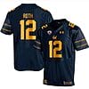 Cal Bears Joe Roth Jersey #12 College Football 2023 Stitched Navy