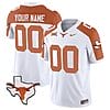 Custom Texas Longhorn Jersey Name and Number Vapor Limited College Football Stitched Inverted