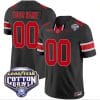 Custom Ohio State Jersey Name and Number Cotton Bowl Patch Vapor Football Black
