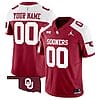 Custom Oklahoma Sooners Jersey Name and Number Vapor Limited College Football Stitched Alternate