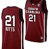 Chloe Kitts Jersey #21 South Carolina Gamecocks College Basketball 2023-24 Garnet