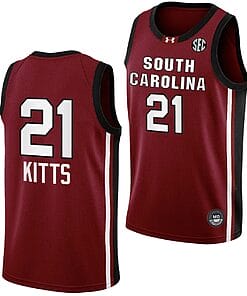 Chloe Kitts Jersey #21 South Carolina Gamecocks College Basketball 2023-24 Garnet