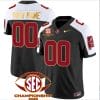 Custom Alabama Jersey Name and Number SEC Championship 2023 Patch Gold Black Alternate