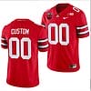 Custom Ohio State Jersey Name and Number Ohio Stadium Patch College Football Red