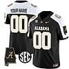 Custom Alabama Jersey Name and Number Vapor Limited Alabama Map V2 Alternate All Stitched