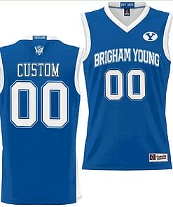 Custom BYU Cougars Jersey Name and Number NIL College Basketball Jersey Lightweight Royal