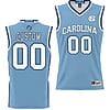 Custom UNC Tar Heels Jersey Name and Number College NIL Basketball Lightweight Blue