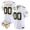Custom Texas Longhorn Jersey Name and Number Gold Vapor Limited College Football White Gold