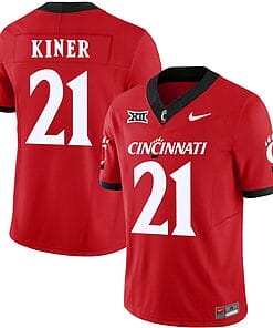 Corey Kiner Jersey #21 Cincinnati Bearcats Vapor Limited College Football All Stitched Red
