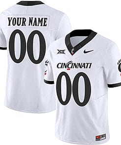 Custom Cincinnati Bearcats Jersey Name and Number Vapor Limited College Football All Stitched White