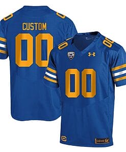 Custom California Golden Bears Jersey Name and Number College Football 2023 Stitched Royal