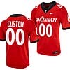 Custom Cincinnati Bearcats Jersey Name and Number Red 2023 Alternate College Football