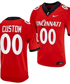 Custom Cincinnati Bearcats Jersey Name and Number Red 2023 Alternate College Football
