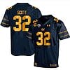 Cal Bears Daniel Scott Jersey #32 College Football 2023 Stitched Navy