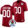 Custom Alabama Jersey Name and Number Rose Bowl Game 2024 Patch College Football Playoff Crimson