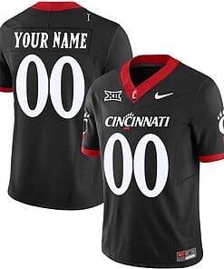 Custom Cincinnati Bearcats Jersey Name and Number Vapor Limited College Football All Stitched Black
