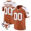 Custom Texas Longhorn Jersey Name and Number Vapor Limited College Football Stitched Alternate