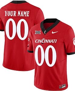 Custom Cincinnati Bearcats Jersey Name and Number Vapor Limited College Football All Stitched Red