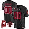 Custom Alabama Jersey Name and Number Vapor Limited Alabama Map Black All Stitched