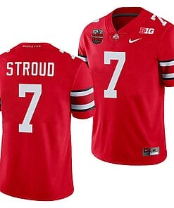 CJ Stroud Jersey #7 Ohio State Buckeyes Ohio Stadium Patch College Football Scarlet