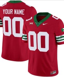 Custom Texas Longhorns Jersey Name and Number Mexico Vapor College Football Red