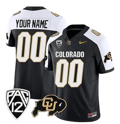Custom Colorado Buffaloes Jersey Name and Number Vapor Limited College Football All Stitched Alternate