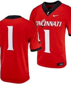 Cincinnati Bearcats Jersey #1 Red 2023 Alternate College Football