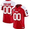 Custom Ole Miss Rebels Jersey Name and Number Football Vapor Limited All Stitched Red Alternate