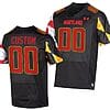 Custom Maryland Terrapins Jersey Name and Number College Football Black 2022 - 2023 Replica Uniform