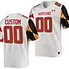 Custom Maryland Terrapins Jersey Name and Number College Football White 2022 - 2023 Replica Uniform