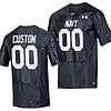 Custom Navy Midshipmen Jersey Name and Number Silent Service Replica College Football Navy