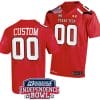 Custom Texas Tech Jersey Name and Number Independence Bowl Patch Football 2023 Red
