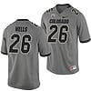 Carson Wells Jersey #26 Colorado Buffaloes College Football Game Gray