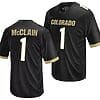 Colorado Buffaloes Cormani McClain Jersey #1 NIL College Football Black