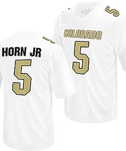 Colorado Buffaloes Jimmy Horn Jr Jersey #5 NIL College Football White
