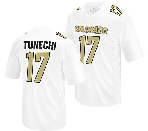 Colorado Buffaloes Lil Wayne Jersey #17 NIL College Football White