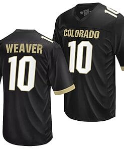 Colorado Buffaloes Xavier Weaver Jersey #10 NIL College Football Black