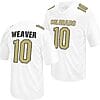 Colorado Buffaloes Xavier Weaver Jersey #10 NIL College Football White