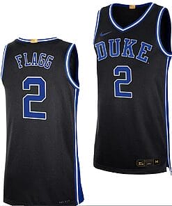 Cooper Flagg Jersey #2 Duke Blue Devils College Basketball Black