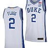 Cooper Flagg Jersey #2 Duke Blue Devils College Basketball White
