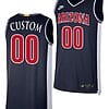 Custom Arizona Wildcats Jersey Name and Number Limited Retro Basketball 2023-24 Navy
