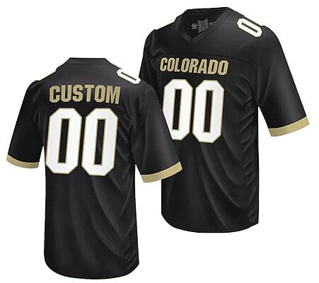 Custom Colorado Buffaloes Jersey #Name and Number NIL 2023 College Football Black