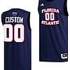 Custom FAU Owls Jersey Name an Number College Basketball Replica Navy