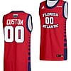 Custom FAU Owls Jersey Name and Number College Basketball Replica Red