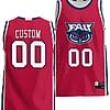 Custom FAU Owls Jersey Name and Number NIL College Basketball Lightweight Red