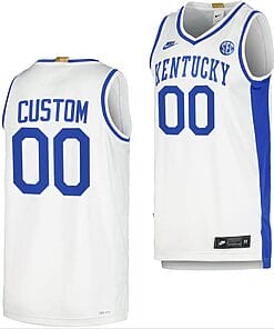 Custom Kentucky Wildcats Jersey Name and Number Limited Retro Basketball White 2023-24