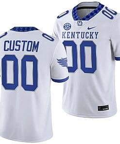 Custom Kentucky Wildcats Jersey Name and Number White College Football 2023
