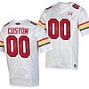 Custom Maryland Terrapins Jersey Name and Number White College Football 2023