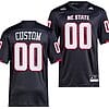 Custom NC State Wolfpack Jersey Name and Number Premier Black College Football 2023