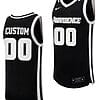 Custom Providence Friars Jersey Name and Number Replica College Basketball Black Uniform